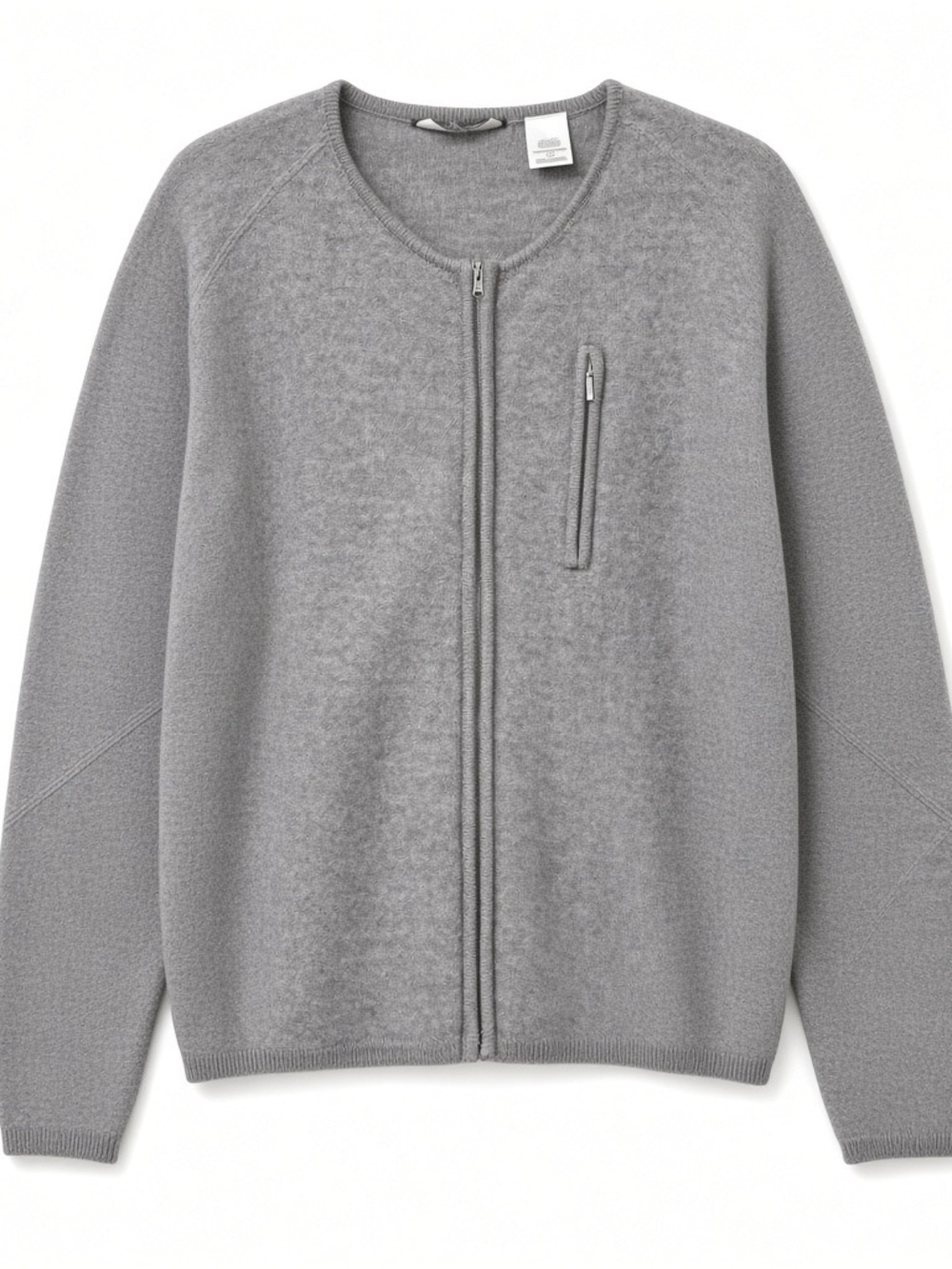 NWOT The North Face Gray Women’s Zip Wool Sweater Jacket